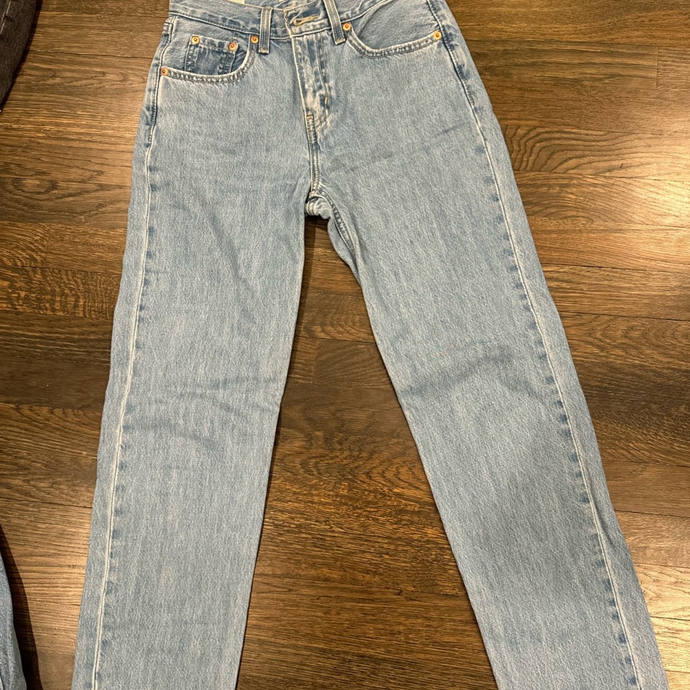 Levi's Light Wash Denim Jeans